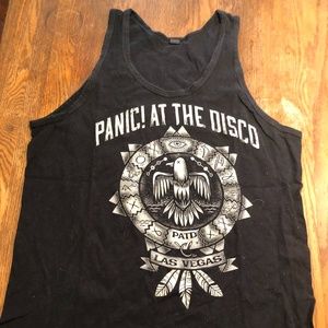 Panic at the Disco Tour Merch Tank Top